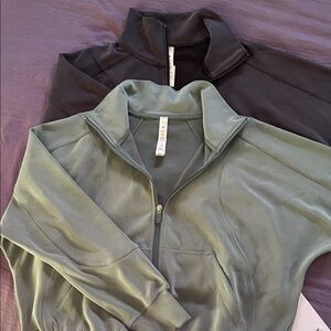 Lululemon Athletica Brushed Black & Brushed Green. 2 for the price of 1